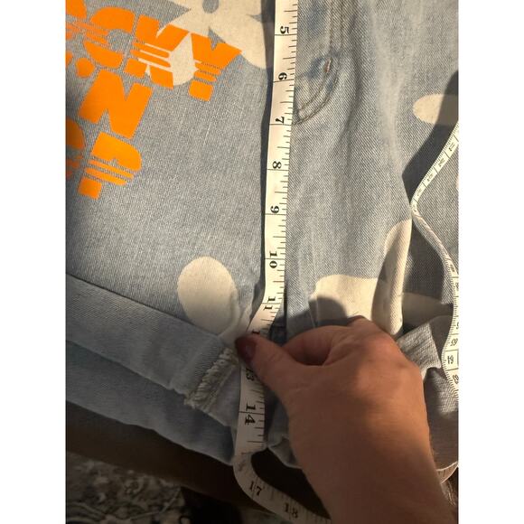 Custom Game Day Shorts, UT Vols Themed High Waisted. - Picture 6 of 8